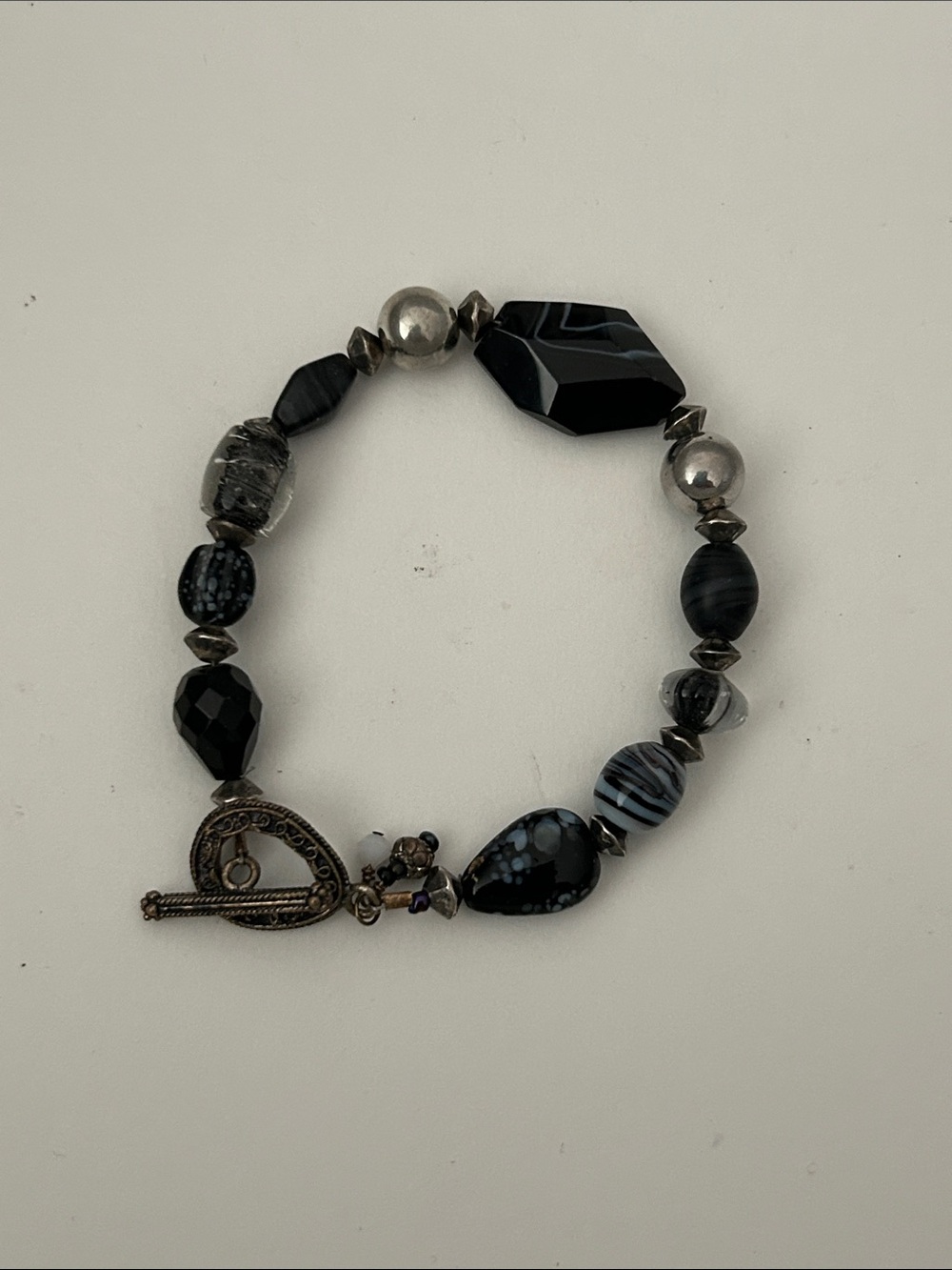 Beaded Toggle Bracelet